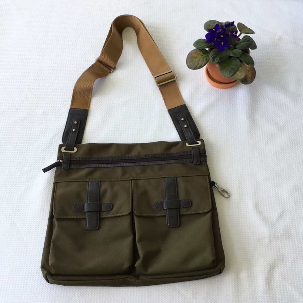 Bosca Loptop Briefcase Messenger Bag